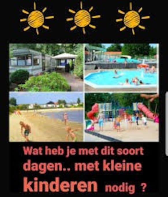 Chalet 14 Met Airco Familiecamping De Tien Heugten Schoonloo Drenthe Kültér fotó